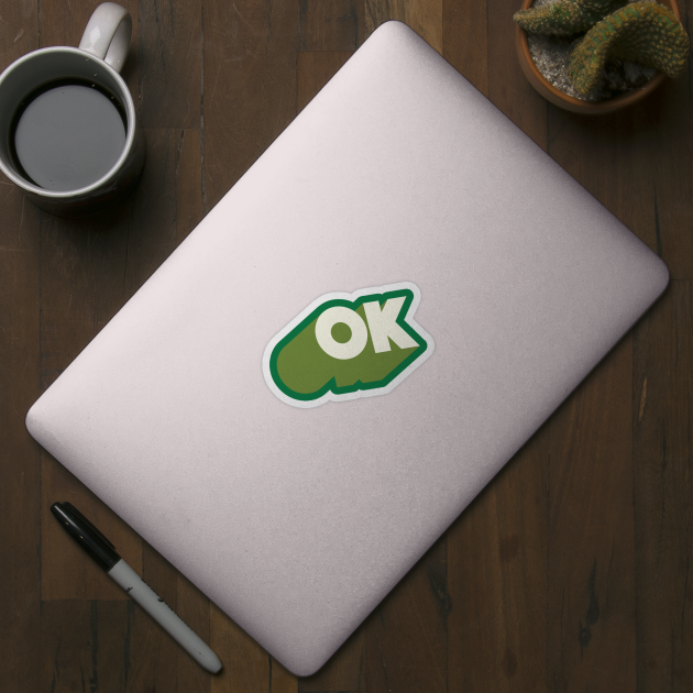OK //// Ok Logo Blocky Design #2 by DankFutura
